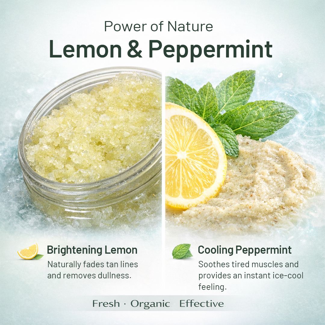 Lemon Peppermint Mani-pedi Kit