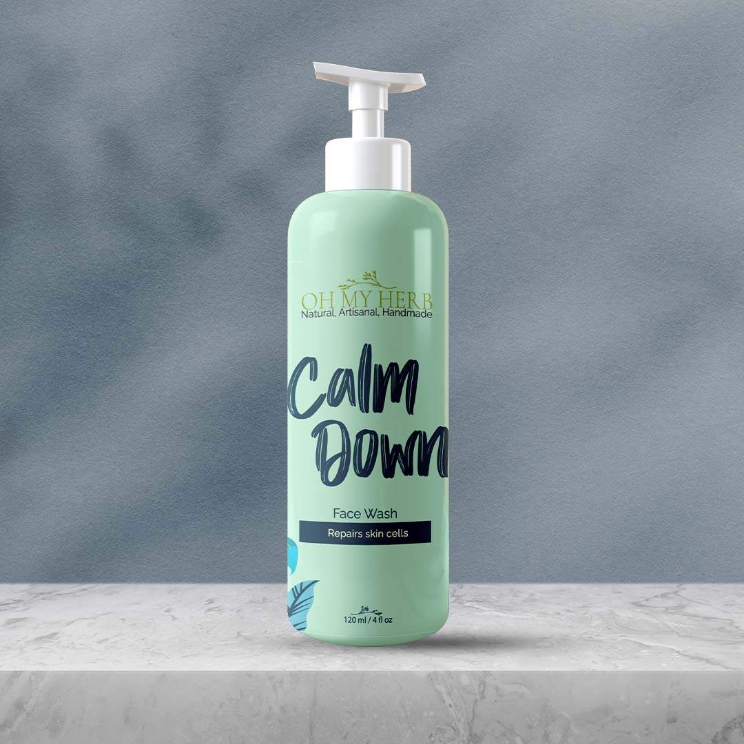 Calm Down Face Wash | Oh My Herb