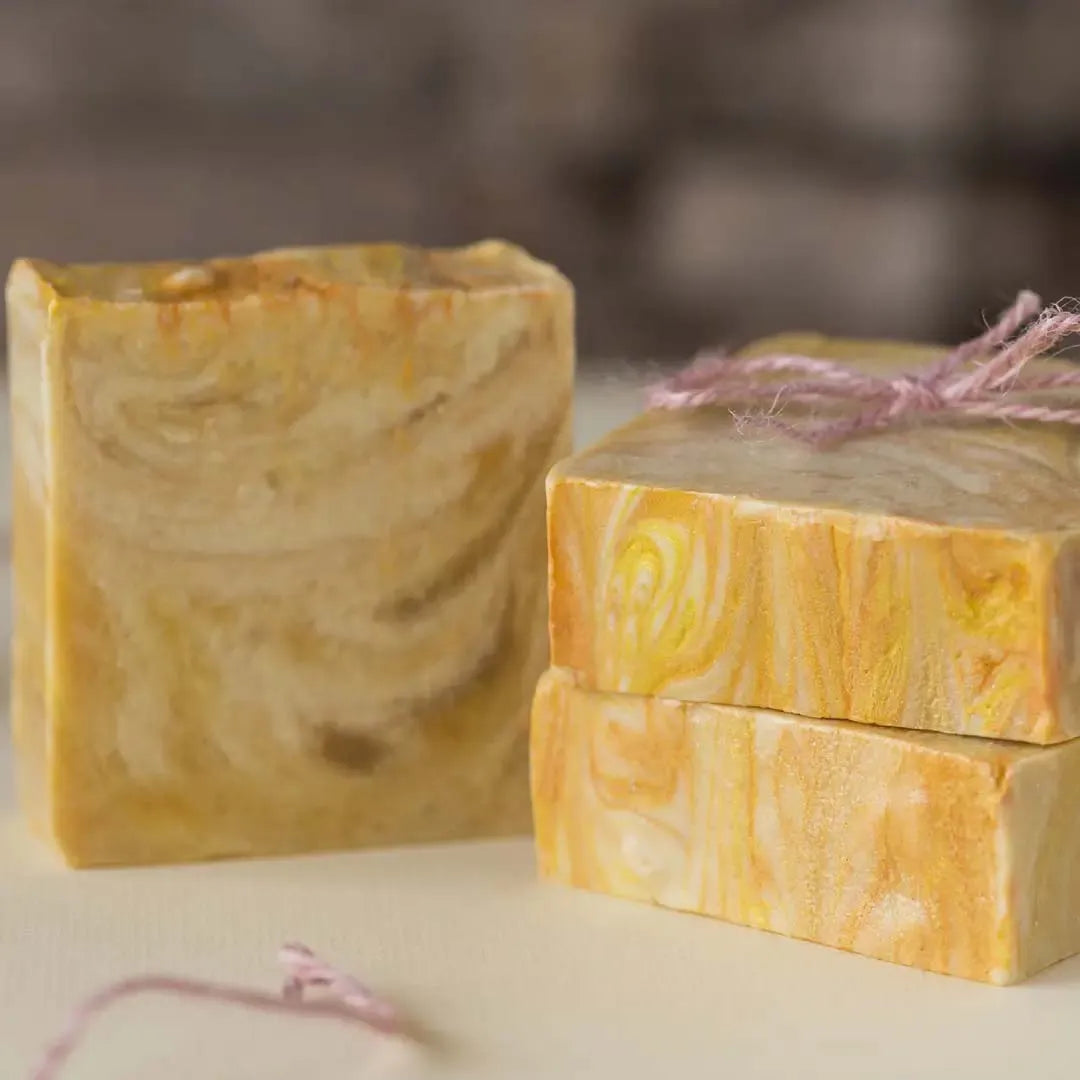 Egg and Turmeric Soap | Oh My Herb
