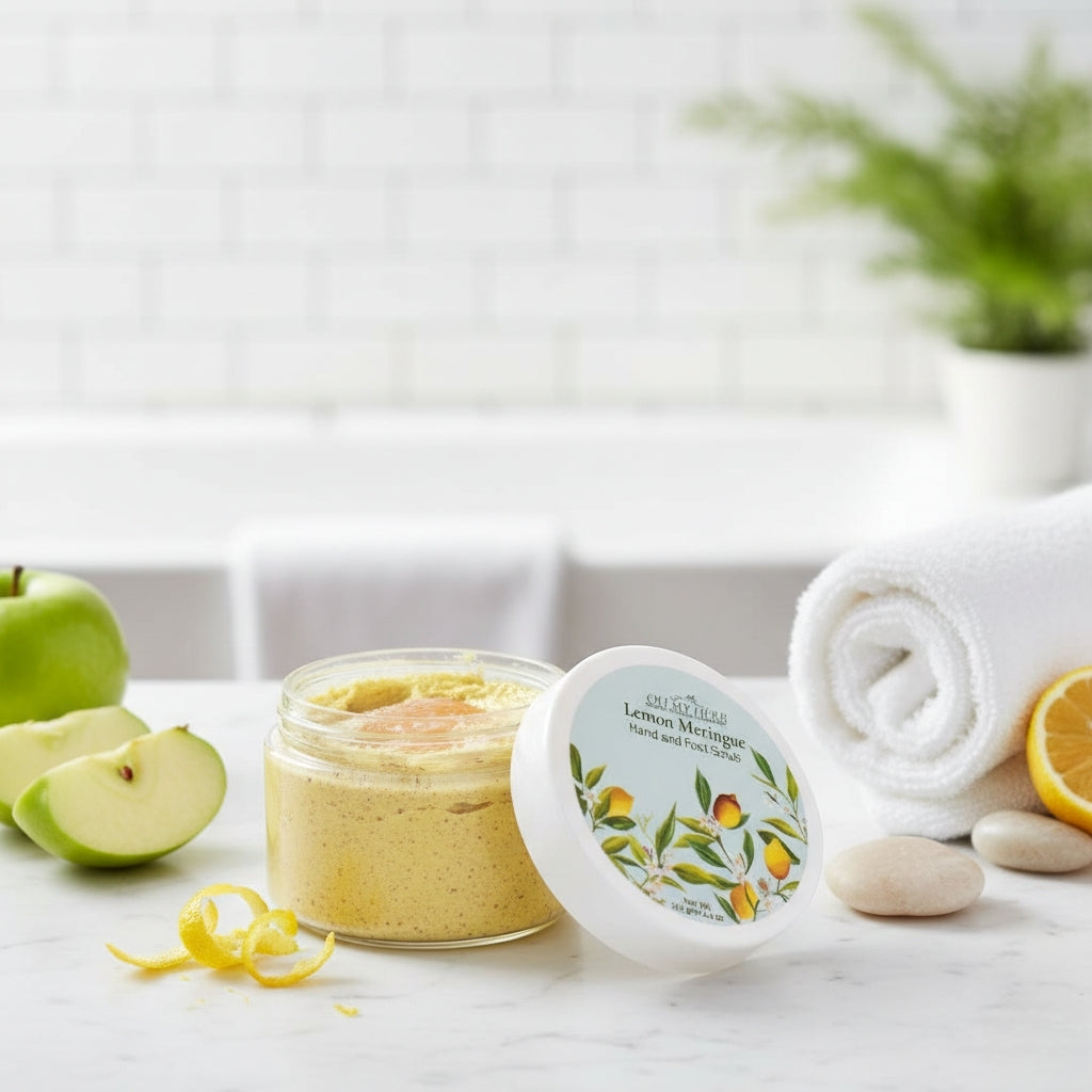 Lemon Meringue Hand and Foot Scrub