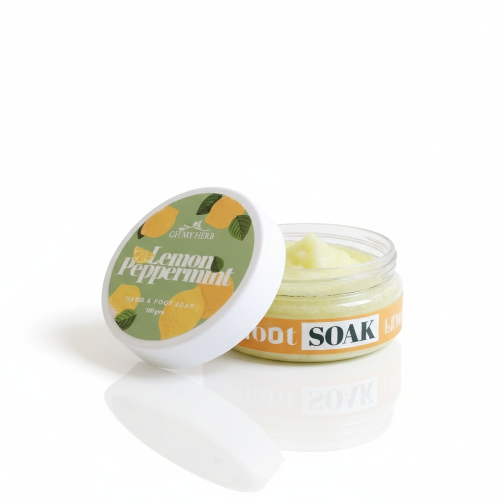 Lemon Peppermint Hand and Foot Soak