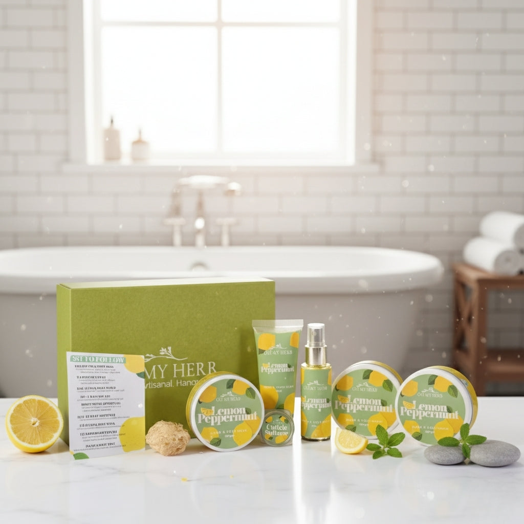 Lemon Peppermint Mani-pedi Kit