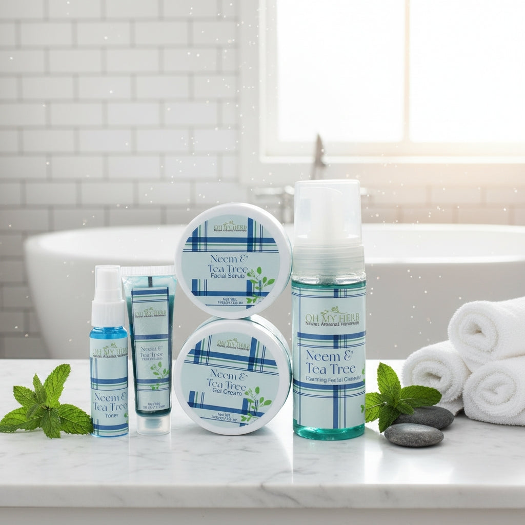 Neem and Tea Tree Facial Care Bundle