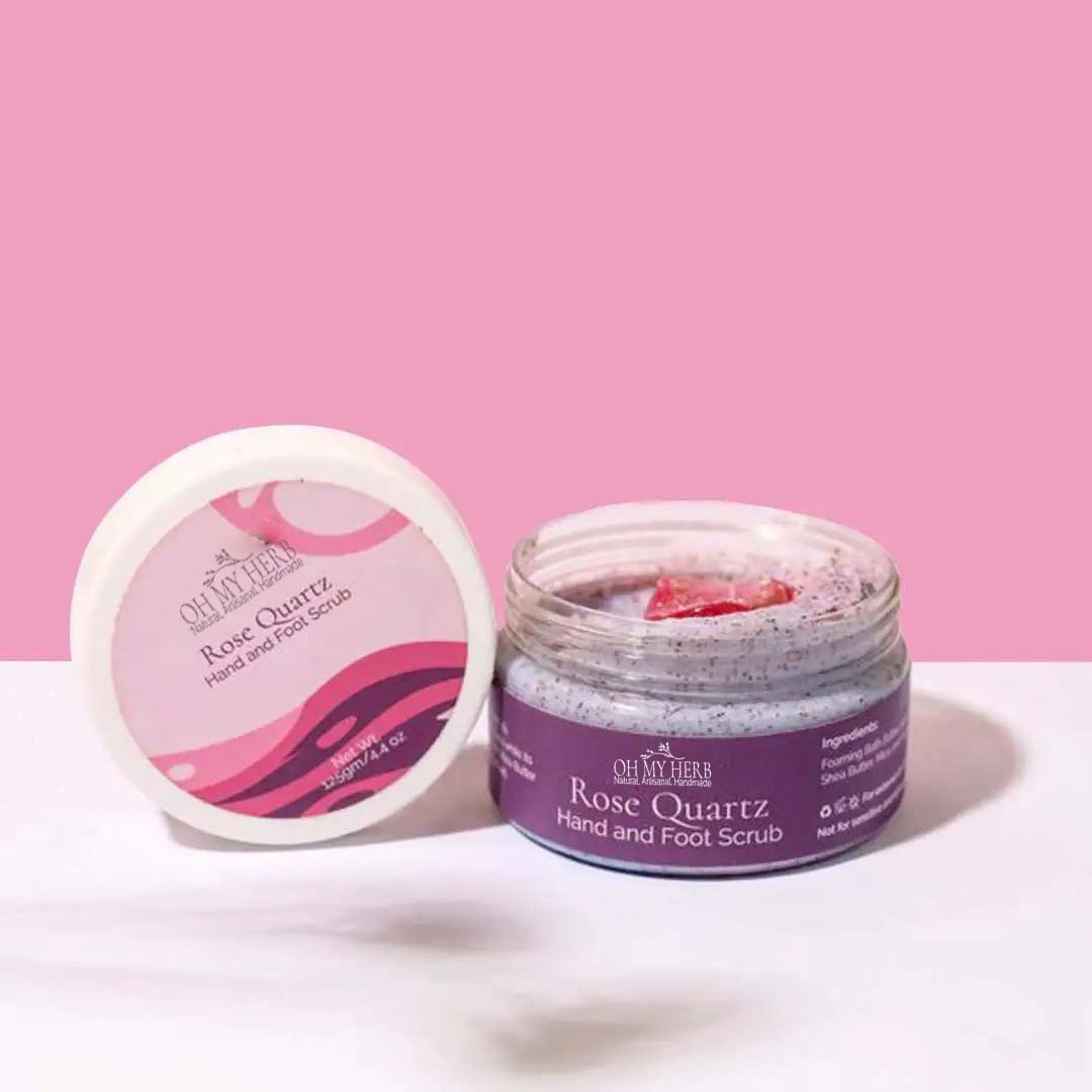 Rose Quartz Hand and Foot Scrub