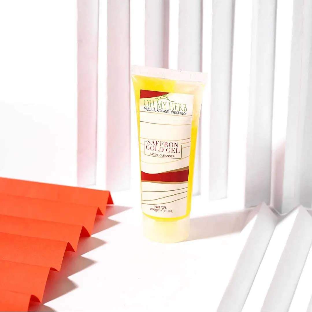 Saffron Gold Gel Cleanser