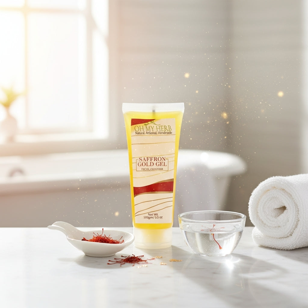 Saffron Gold Gel Cleanser