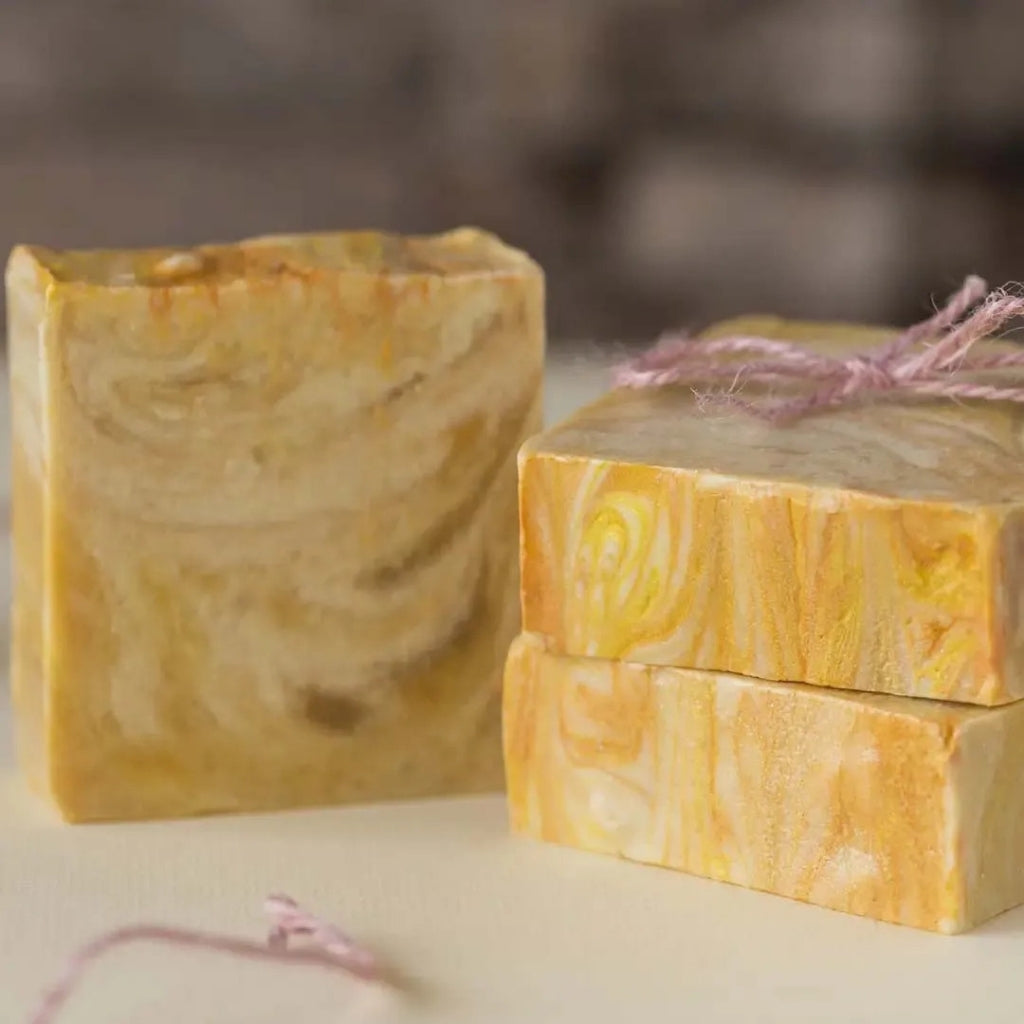 Egg and Turmeric Soap