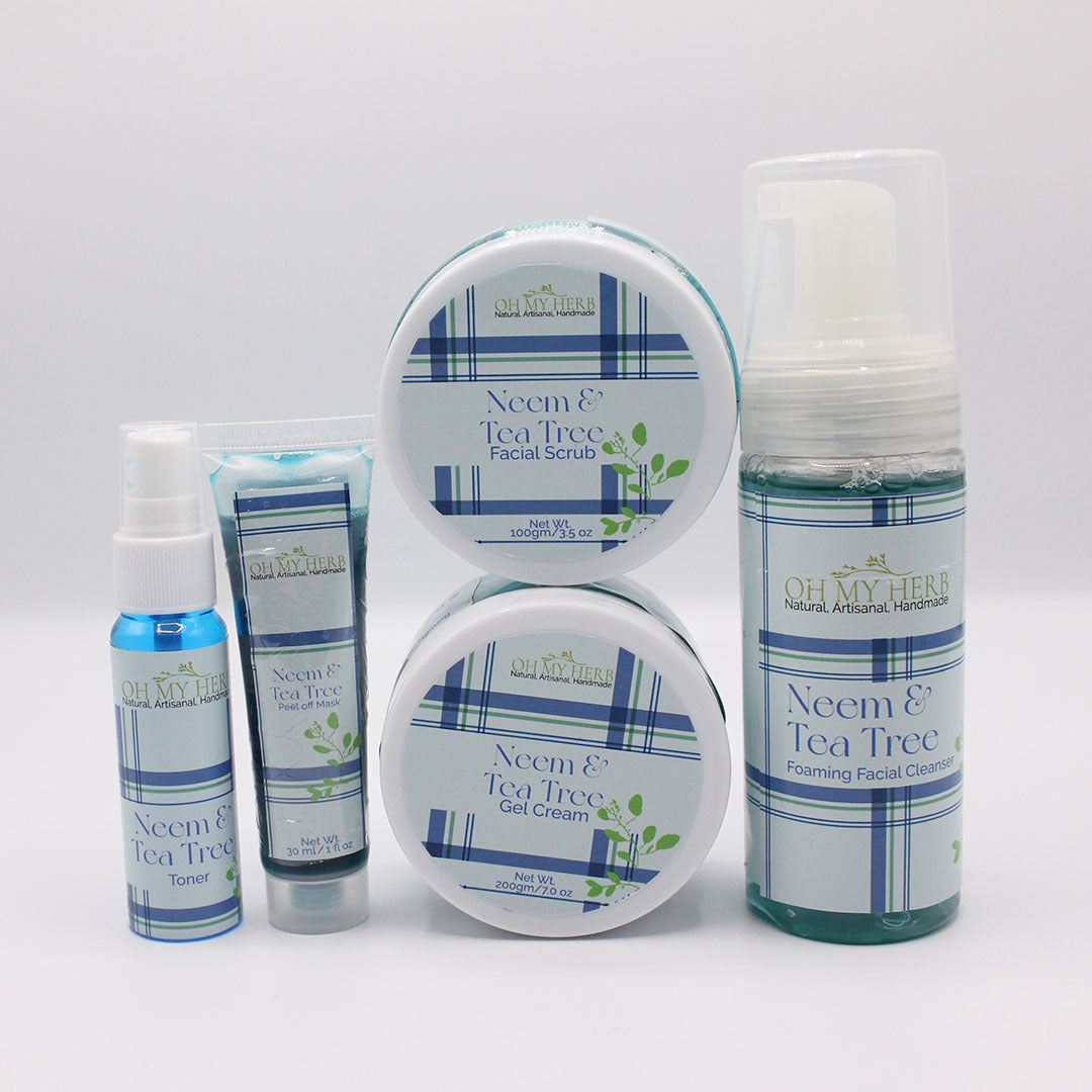 Neem and Tea Tree Facial Care Bundle