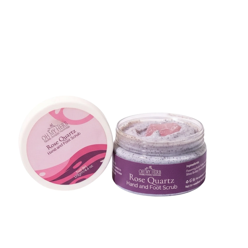 Rose Quartz Hand and Foot Scrub