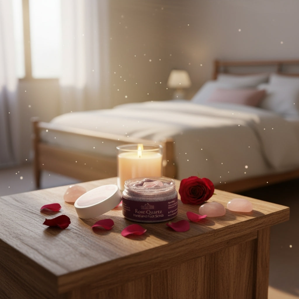 Rose Quartz Hand and Foot Scrub